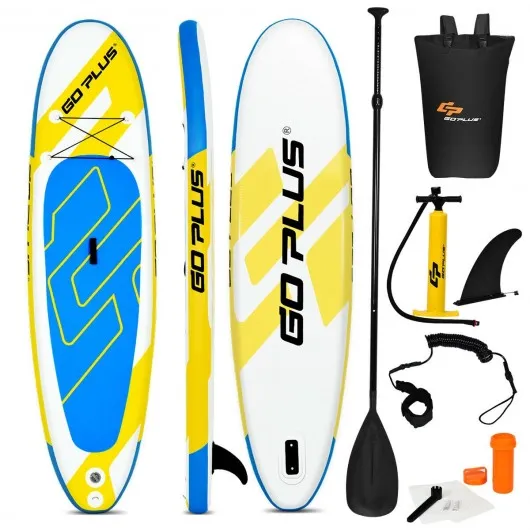 10' Inflatable Stand up Paddle Surfboard with Bag