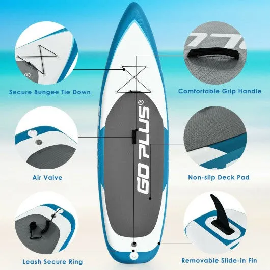 11' Water Sport Inflatable Stand up Paddle Board Surfboard