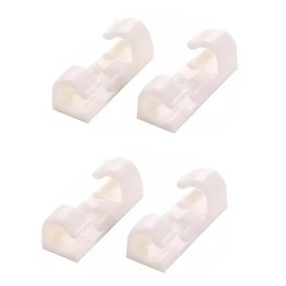 20-Pack: Self-adhesive Wire Organizer Line Cable Clip