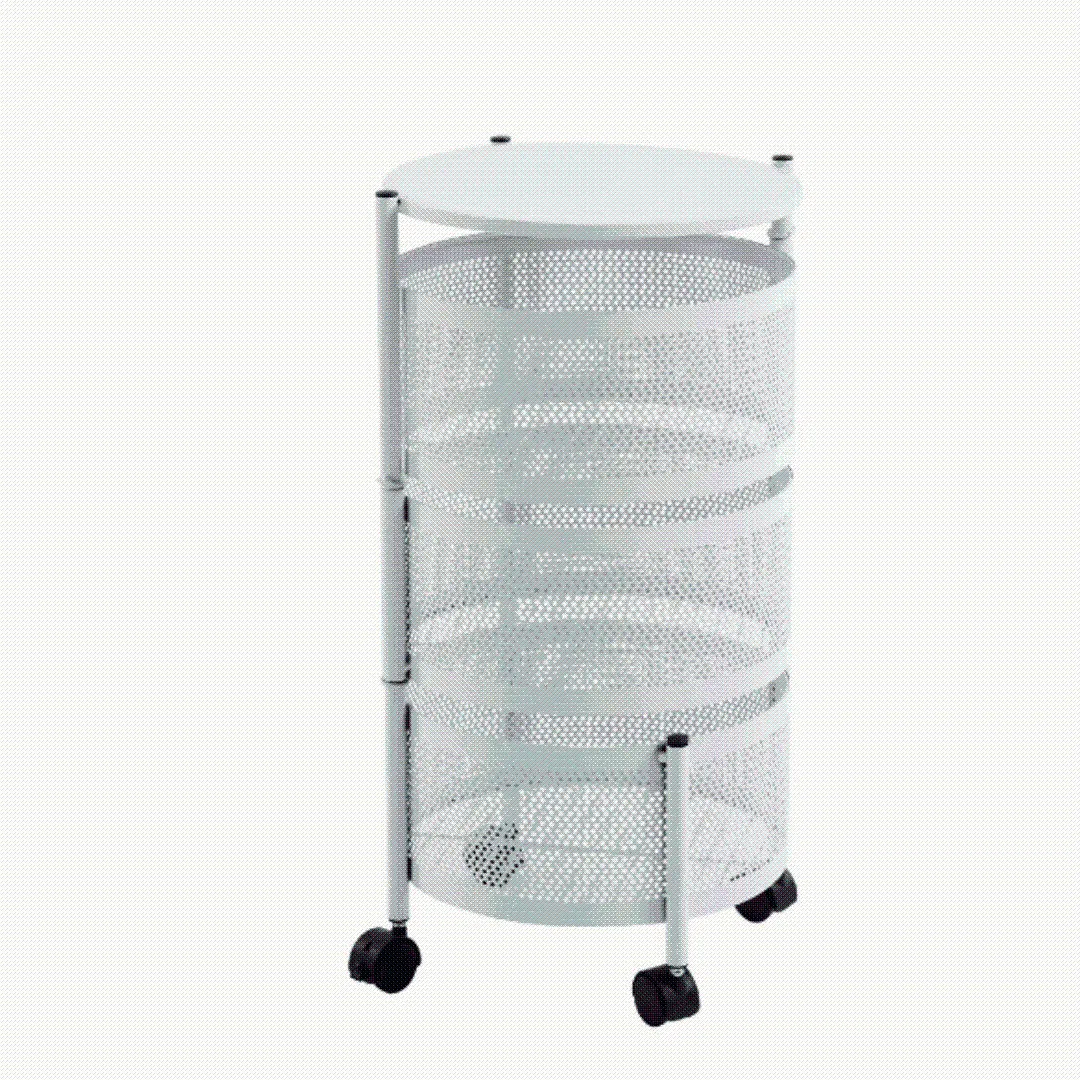 3 Tier Round Storage Cart SF-103