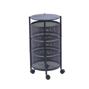 3 Tier Round Storage Cart SF-103