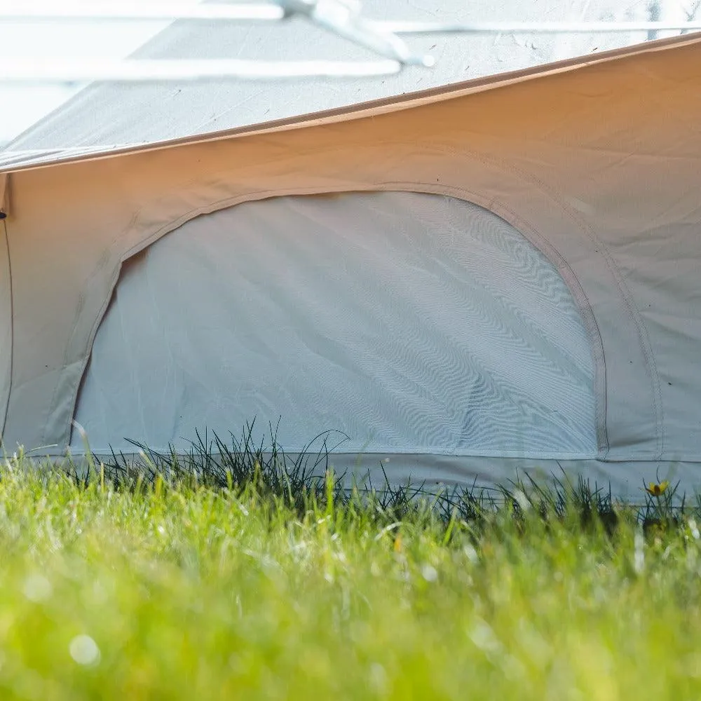 4m Bell Tent With Stove Hole & Flap