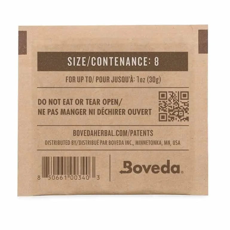 62% Boveda 8g Pack