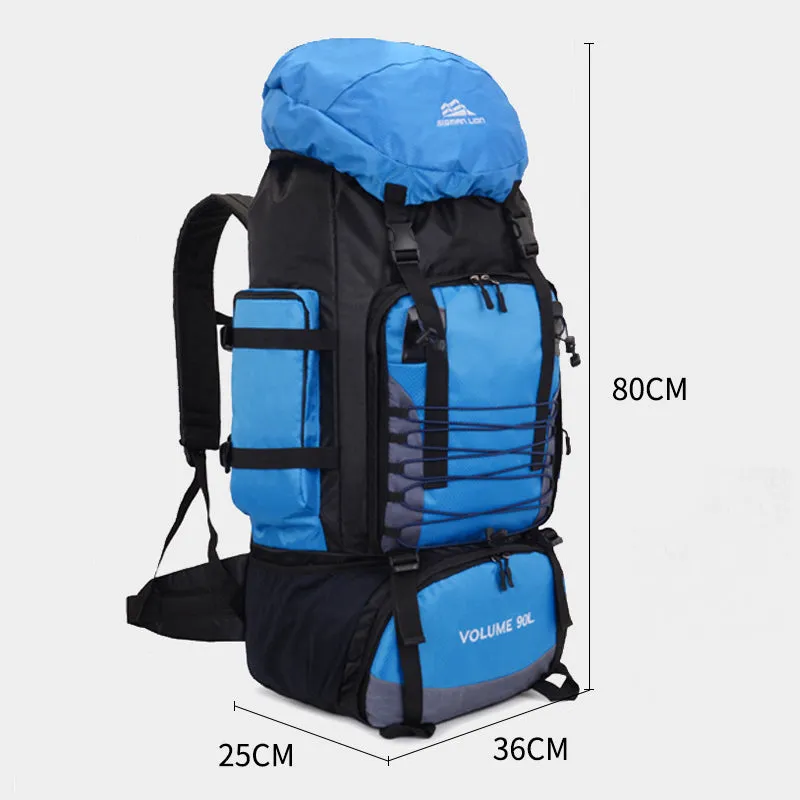 90L large capacity travel backpack