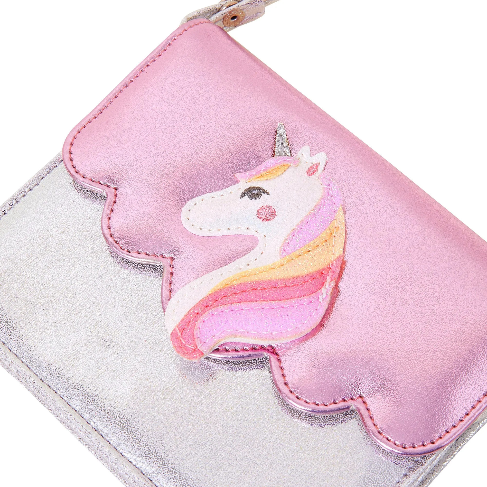 Accessorize London Girl's  Unicorn Cross-Body Bag