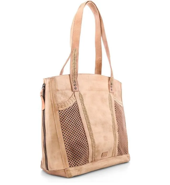 Amelie Oats Tan Rustic Handbag