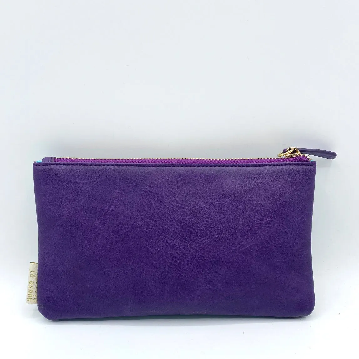 Animal Print Purple Leopard Wallet