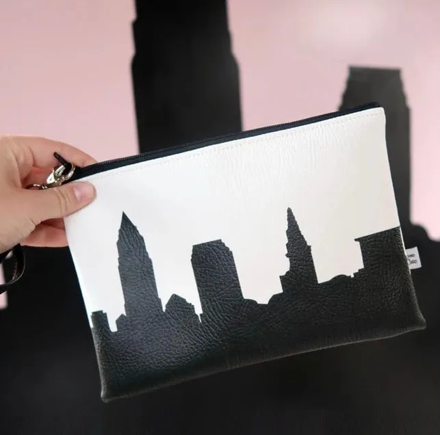 Anne Cate Skyline Wristlet - Vegan Leather