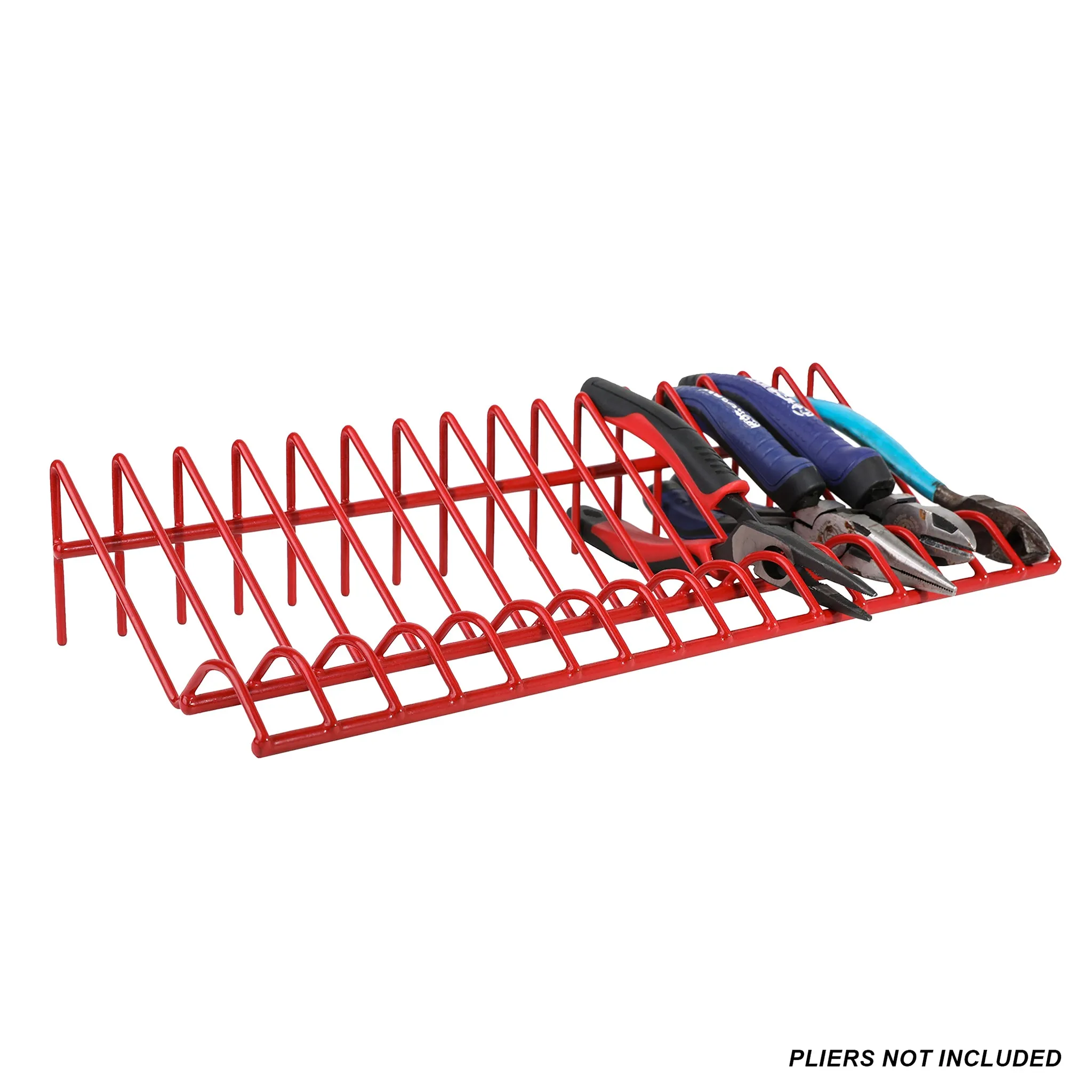 ARES 62003 - 16-Slot Red Plier Rack