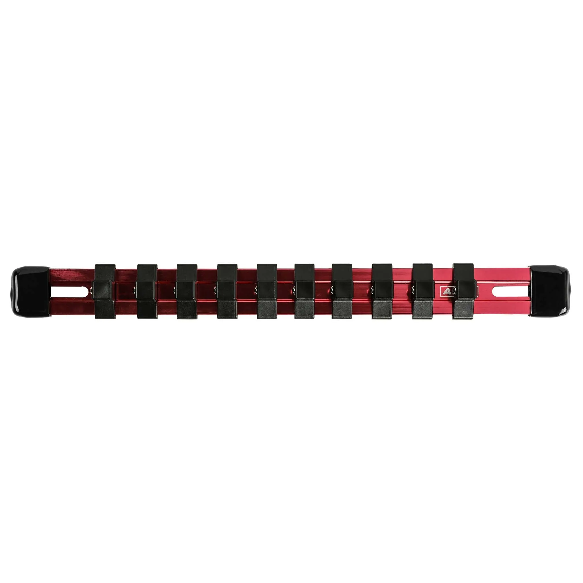 ARES 70135 - 3/8" Drive Red 9.84" Aluminum Socket Rail