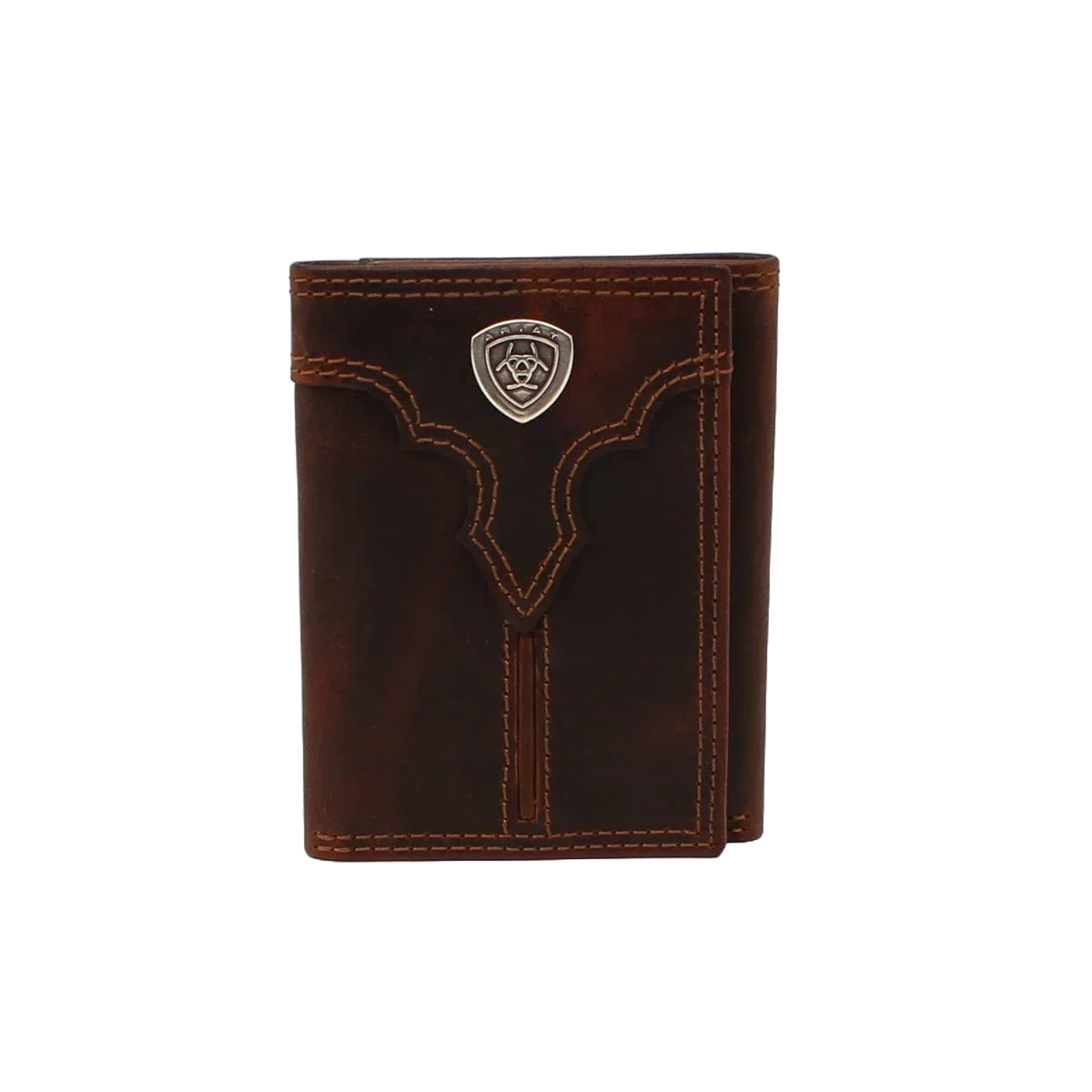 Ariat Shield Logo Tri Fold Wallet