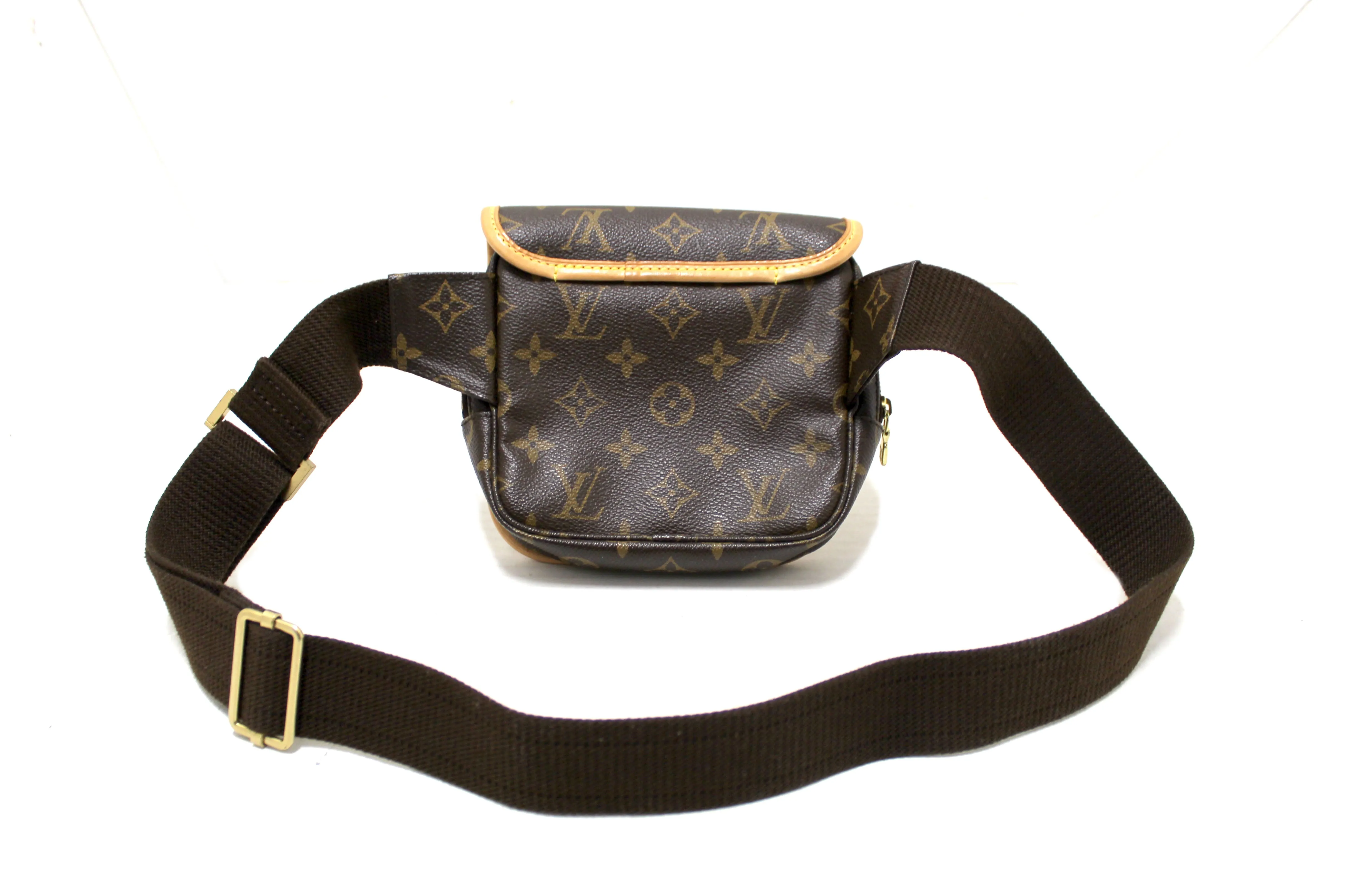 Authentic Louis Vuitton Classic Monogram Bosphore Belt Bag