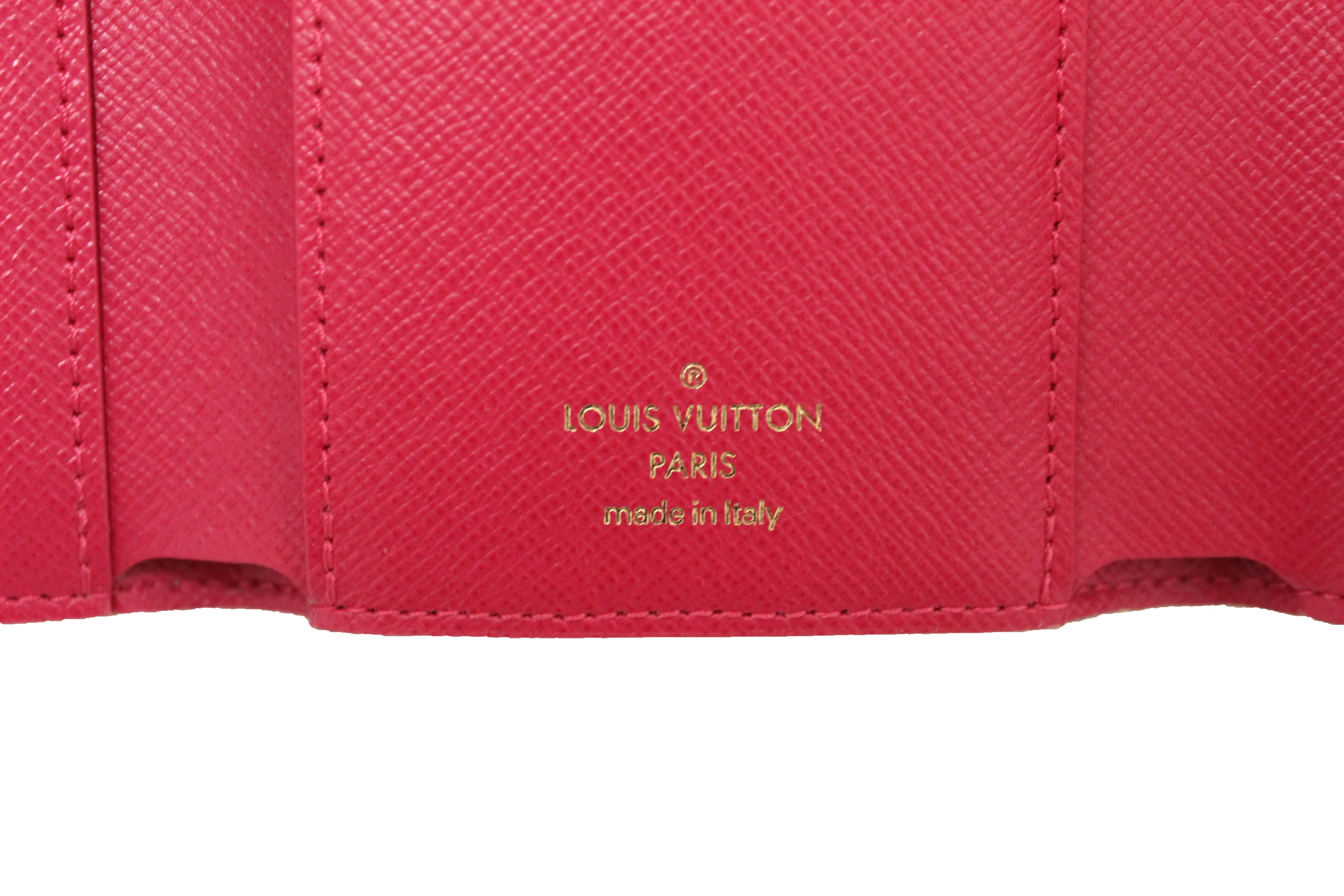 Authentic Louis Vuitton Limited Edition 2021 Christmas Animation Hollywood Damier Azur Victorine Wallet