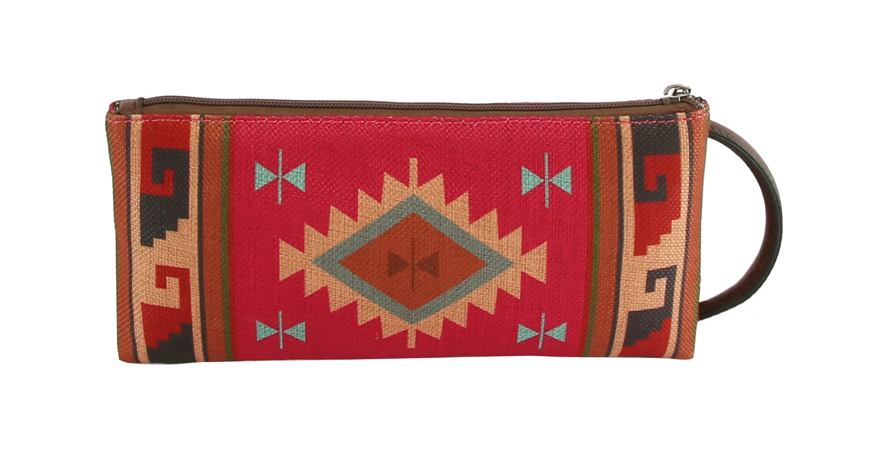 Aztec Clutch Wristlet Women Wallet Evening Bag