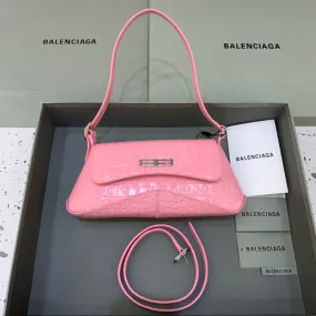 Balen XX Small Flap Bag Box Pink, For Women,  Bags 10.6in/27cm 6956452108Y5812