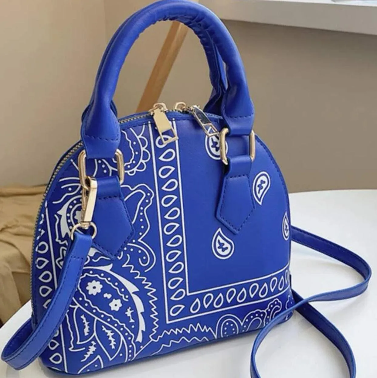 “Bandana” Handbags Novelty Purse