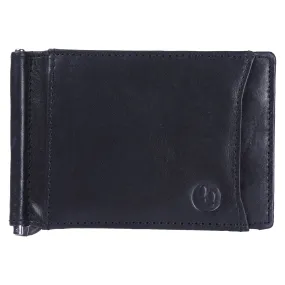 BATUM Magnetic Leather Money Clip Men Card Wallet