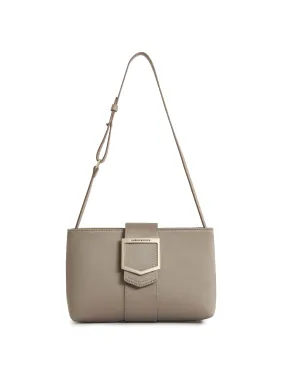 Belmont Shoulder Bag - Champagne Satin