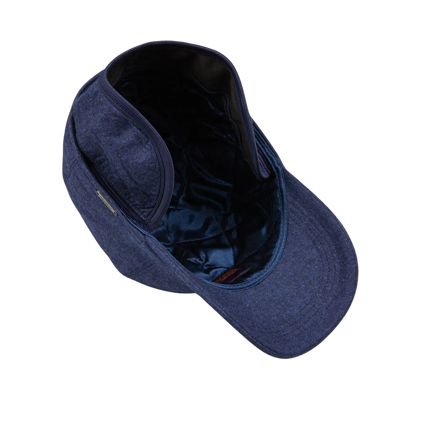 Blue Loro Piana Wool Cashmere Baseball Cap