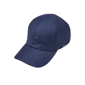 Blue Loro Piana Wool Cashmere Baseball Cap