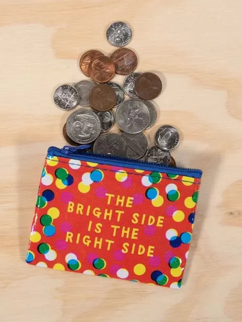 Blue Q Bright Side Coin Purse