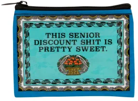 BlueQ - Senior Discount Coin Purse