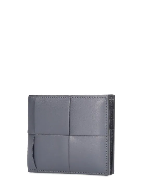 Bottega Veneta   Cassette leather bi-fold wallet 