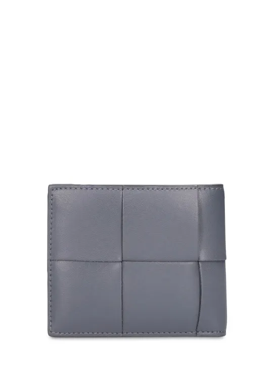 Bottega Veneta   Cassette leather bi-fold wallet 