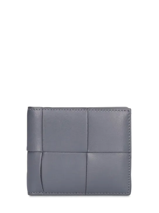 Bottega Veneta   Cassette leather bi-fold wallet 