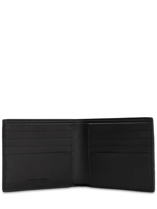 Bottega Veneta   Intrecciato leather bi-fold wallet 