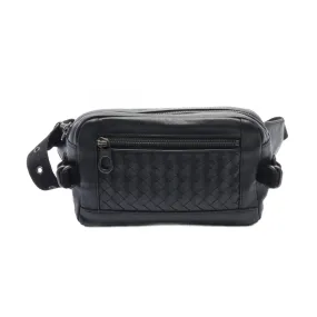 Bottega Veneta Leather Intrecciato Waist Bag