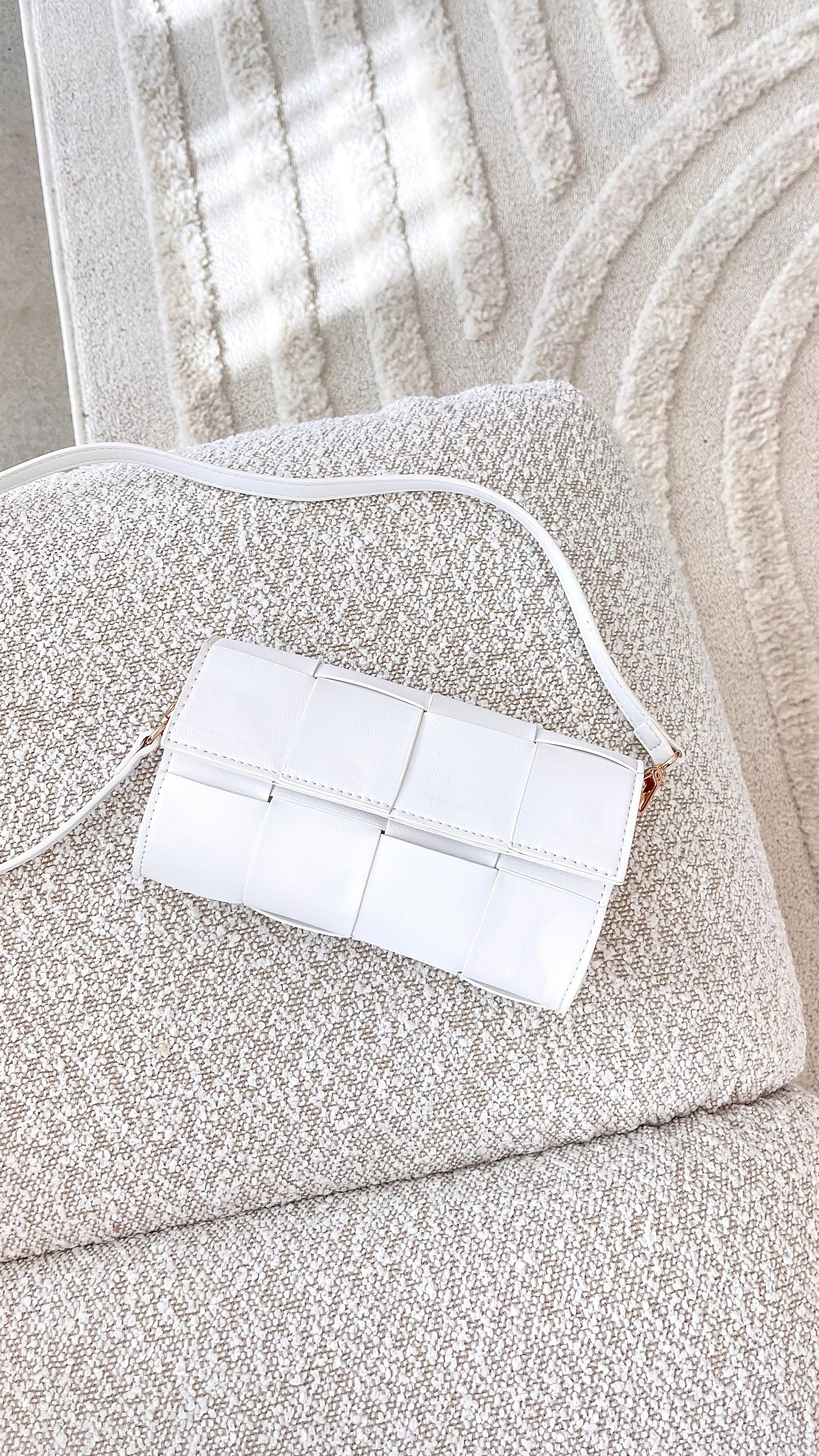 Brit Crossbody Bag - White