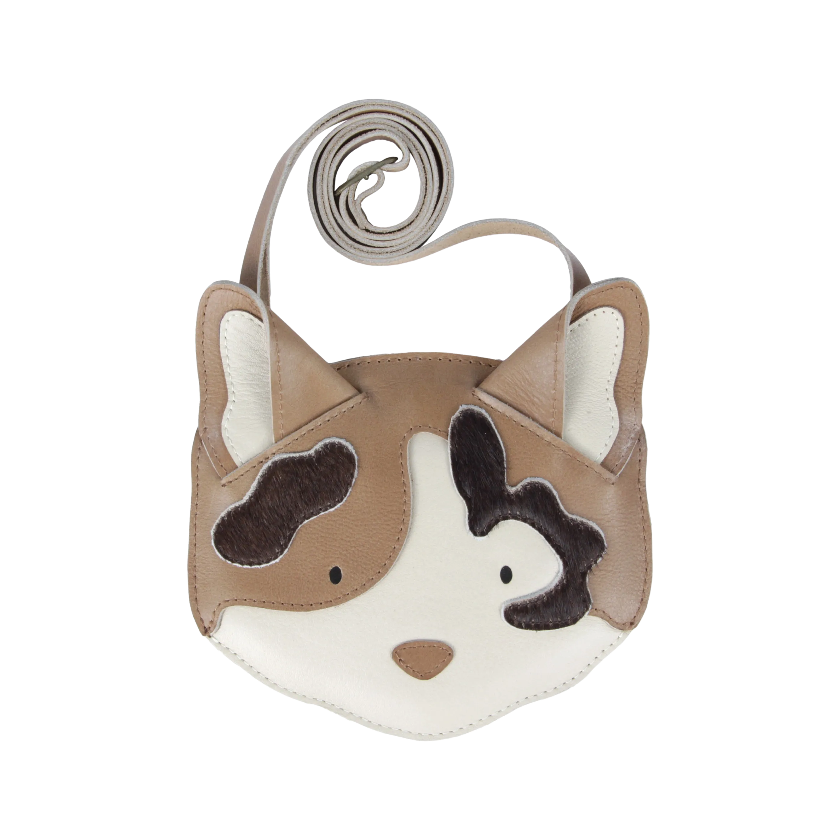 Britta Exclusive Purse | Calico Cat | Nutmeg Leather