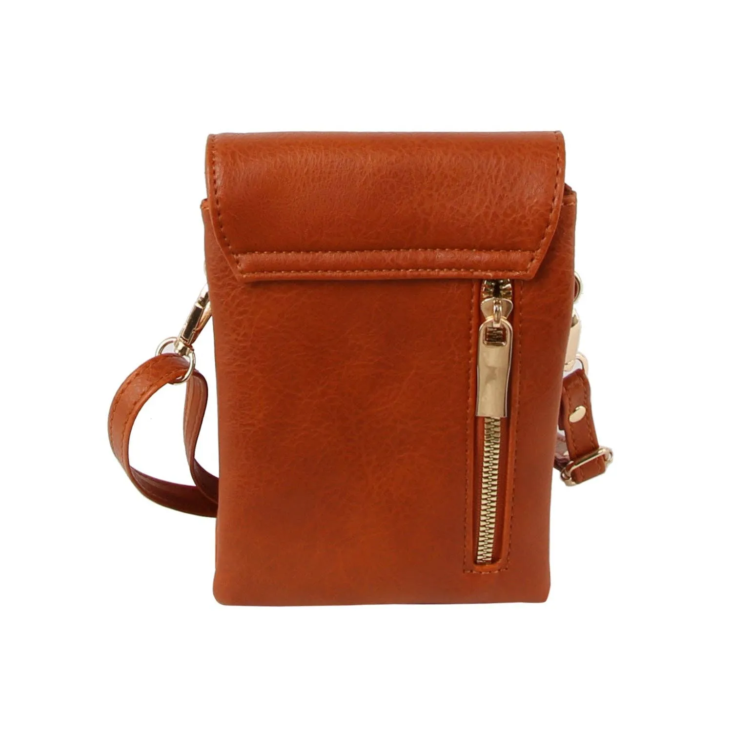 Brown Adjustable Crossbody Bag