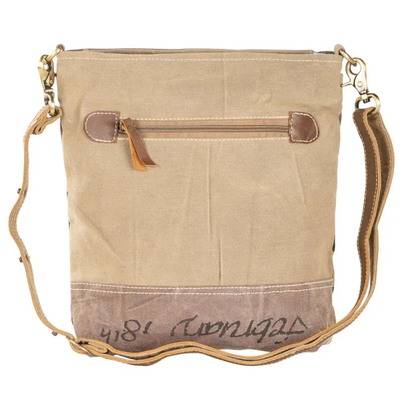 Brown Front Pocket Crossbody