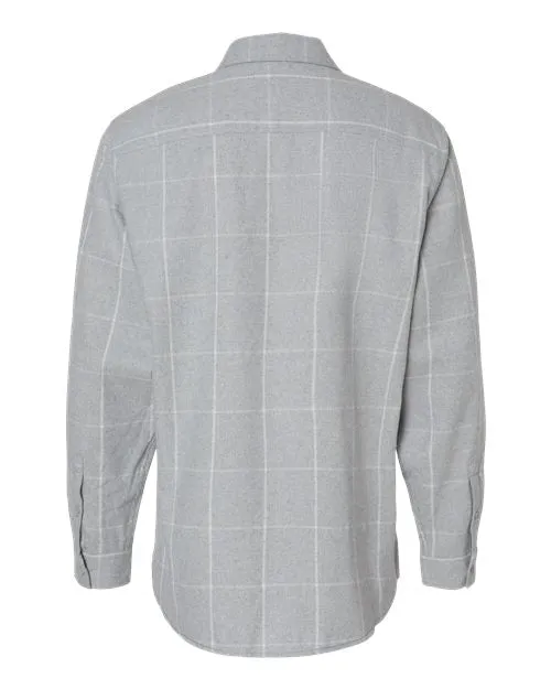 Burnside Men's Yarn-Dyed Long Sleeve Flannel Shirt