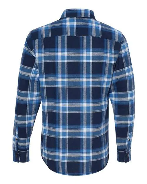 Burnside Men's Yarn-Dyed Long Sleeve Flannel Shirt