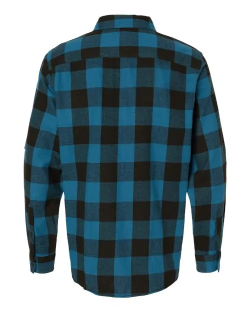 Burnside Men's Yarn-Dyed Long Sleeve Flannel Shirt