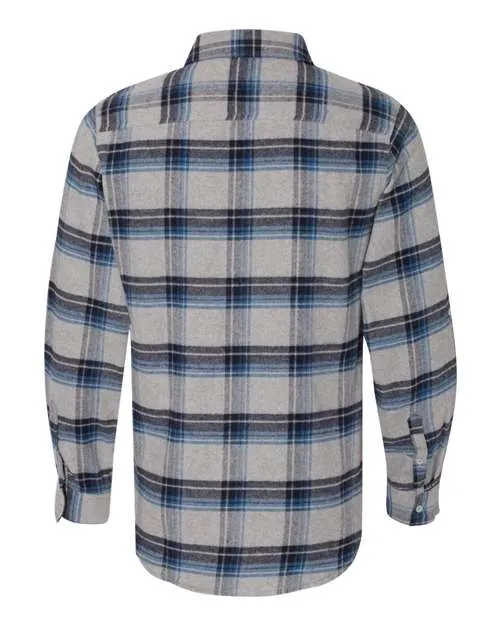 Burnside Men's Yarn-Dyed Long Sleeve Flannel Shirt