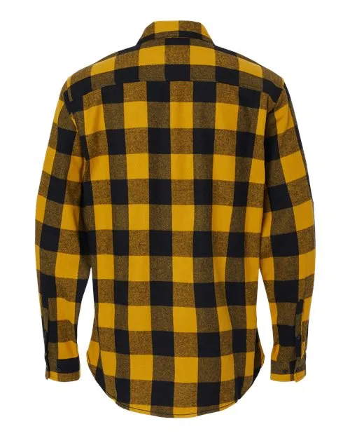 Burnside Men's Yarn-Dyed Long Sleeve Flannel Shirt