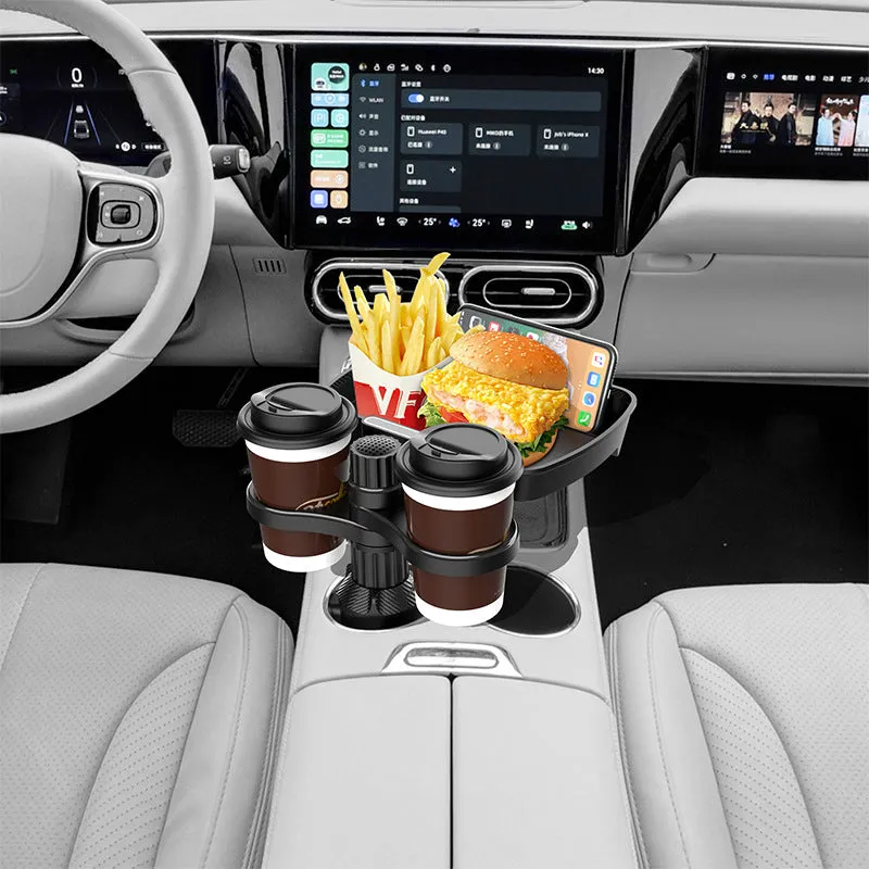 Car organizer Beverage Coffee Burger Mug Position Shelf