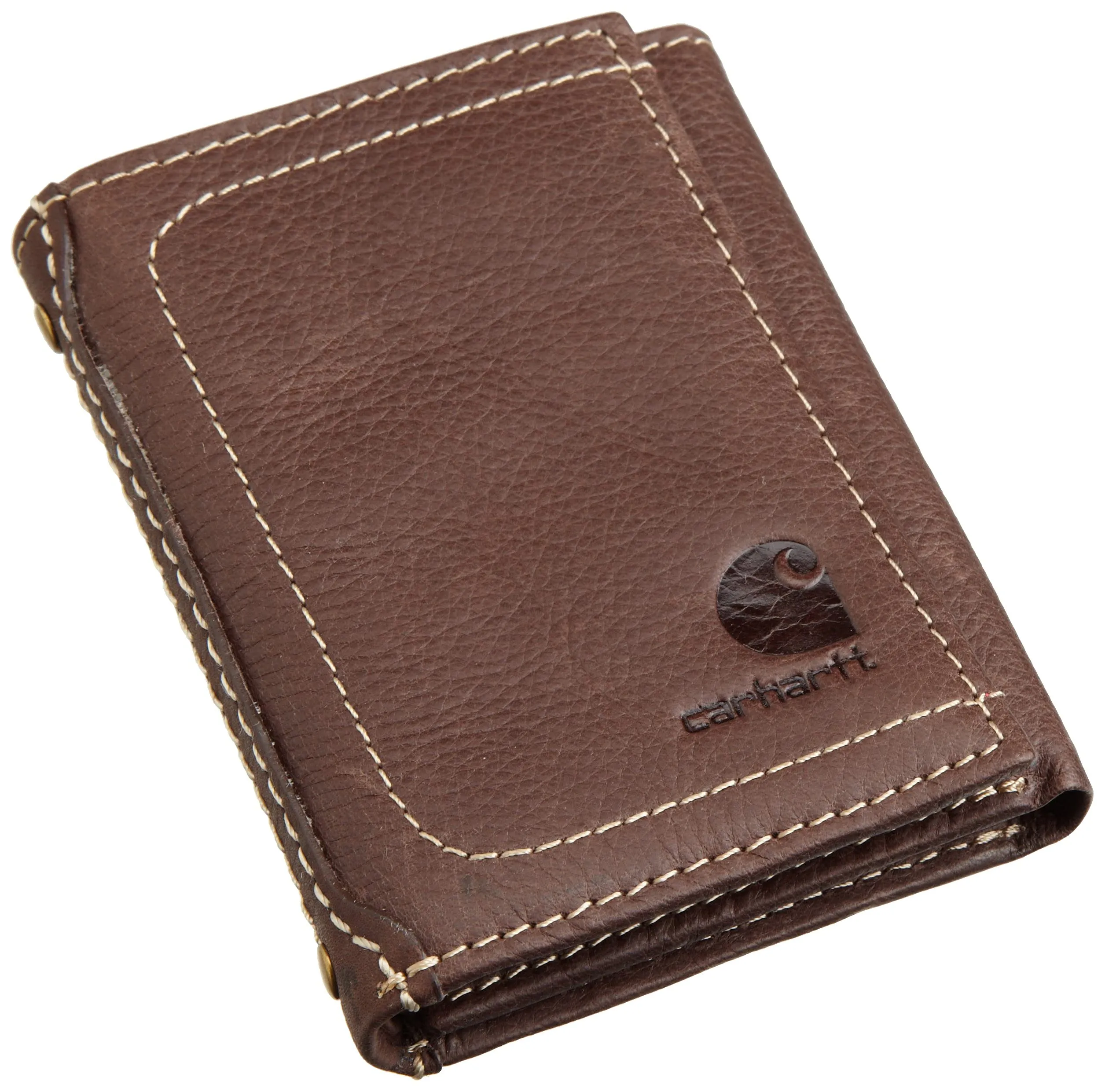 Carhartt B0000209 Men's Rugged Pebble Leather Wallet Available In Multiple Styles