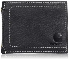 Carhartt B0000209 Men's Rugged Pebble Leather Wallet Available In Multiple Styles