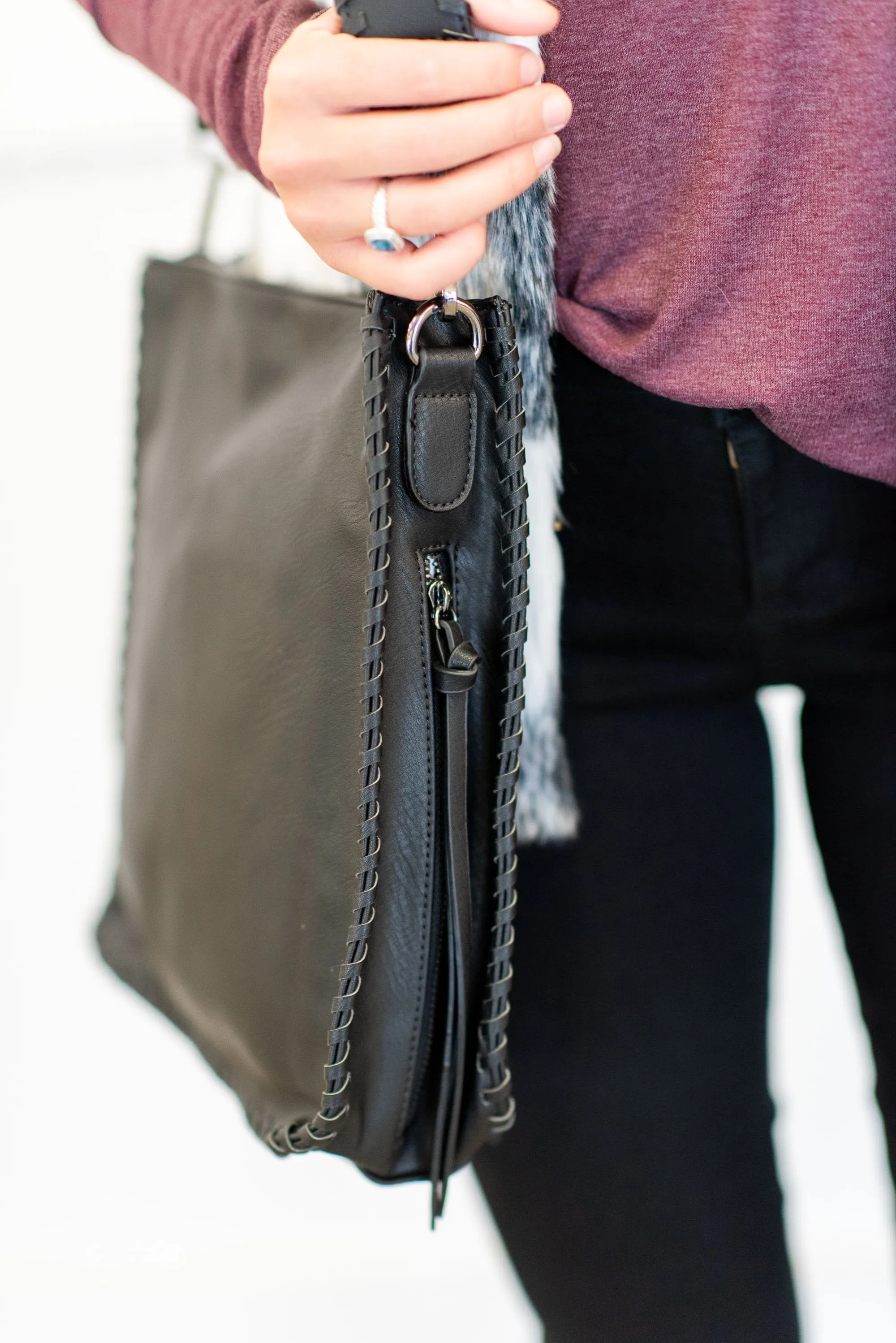 Carry You With Me Purse, Black