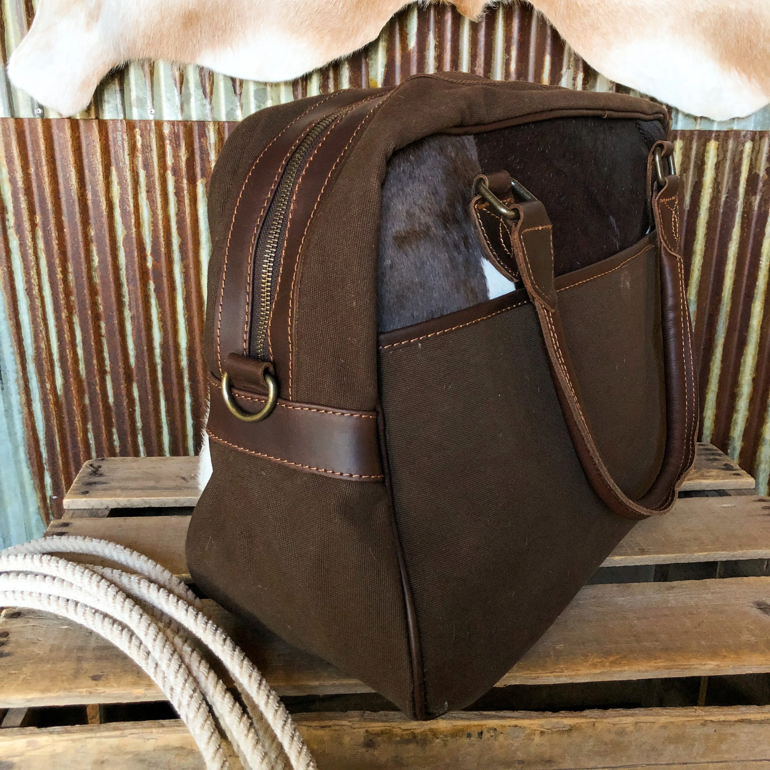 Cattle Drive Weekender Bag