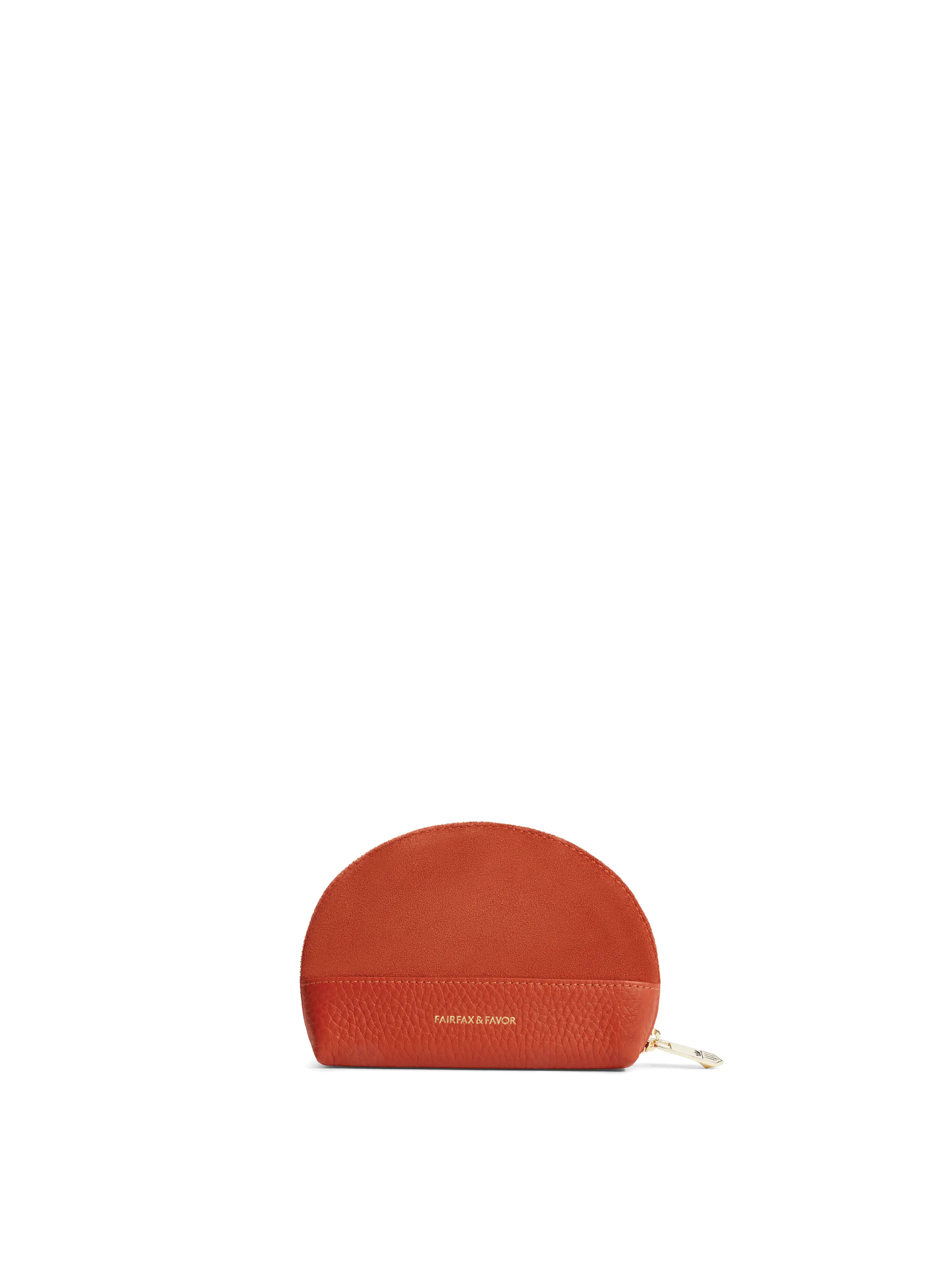 Chiltern Coin Purse - Sunset Orange