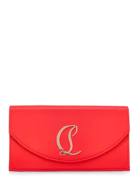 Christian Louboutin   Loubi54 crepe satin clutch 