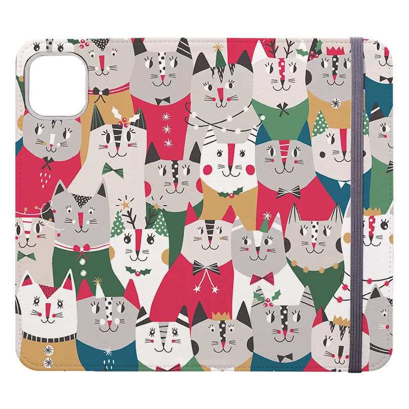 Christmas Cats II Wallet Case By Ali Brookes