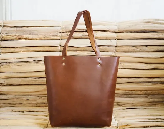 Classic Leather Tote