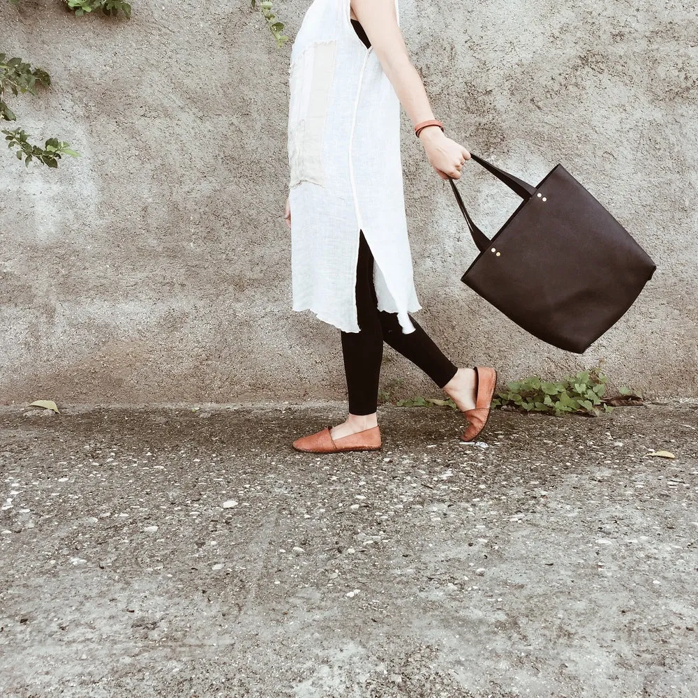 Classic Leather Tote